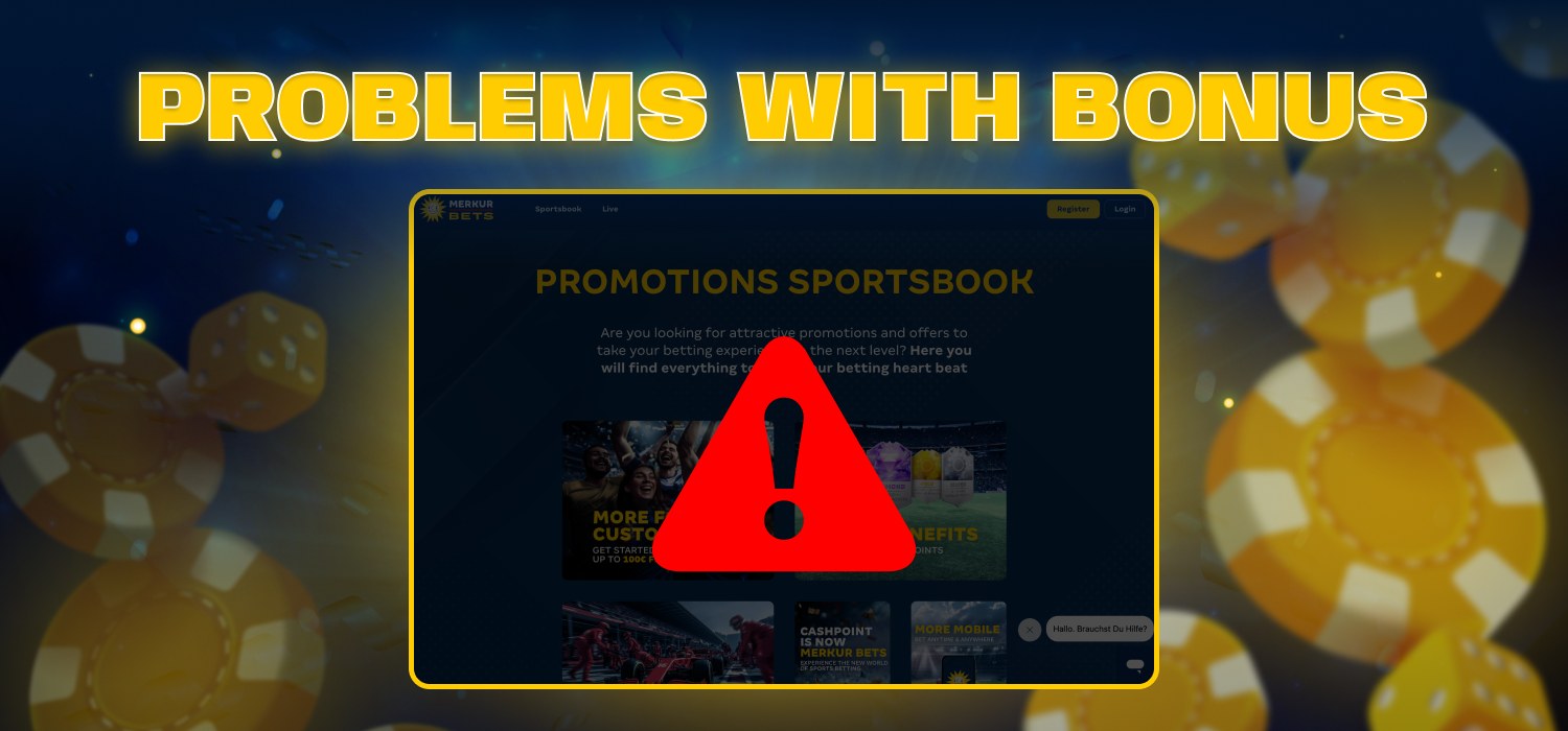 possible problems with bonuses